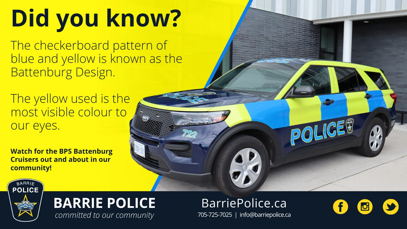 Barrie Police Are Trying Out A New Look