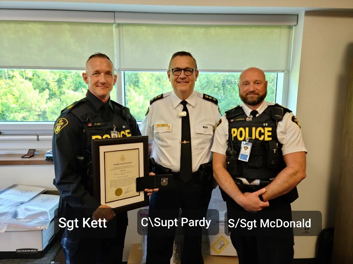 West Parry Sound OPP Welcomes Newest Sergeant