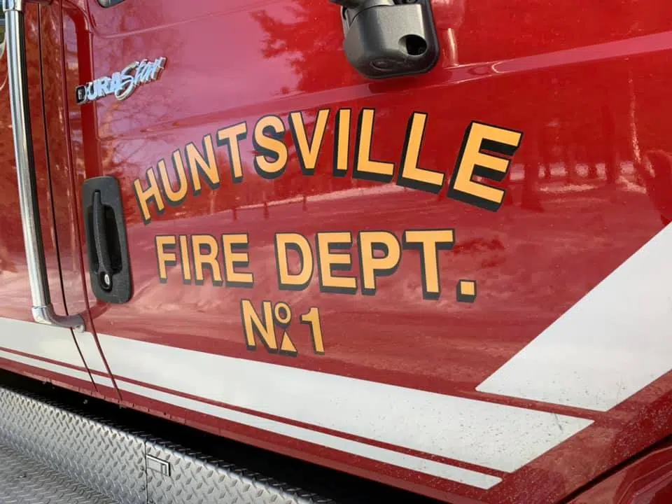 Garage Fire on Springfield Road in Huntsville