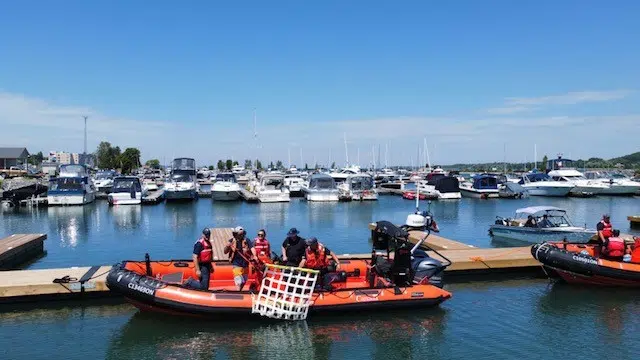 Marine Rescue Training Ongoing In Owen Sound Area