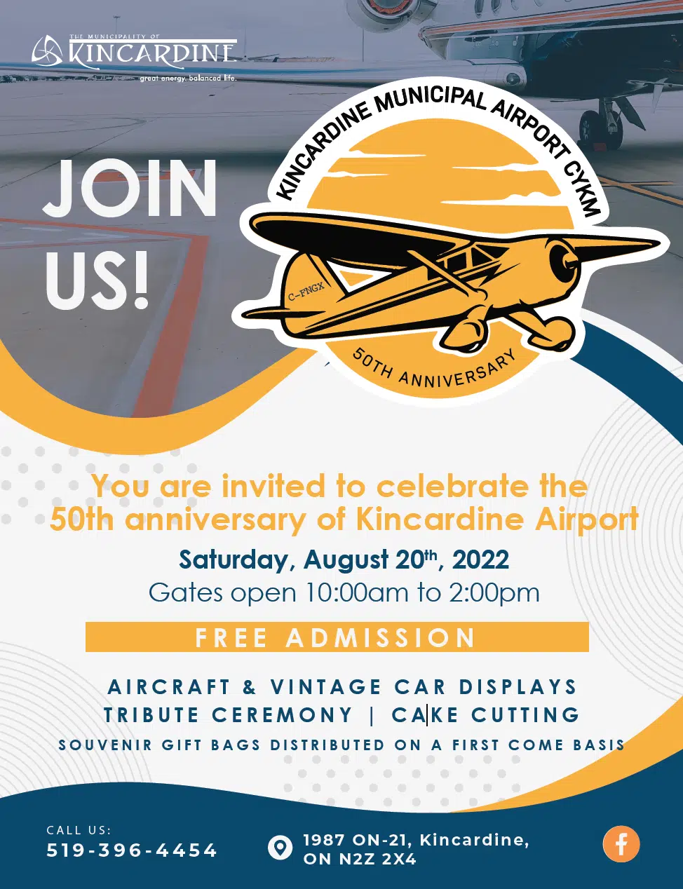 Kincardine Airport Celebrates 50th Anniversary