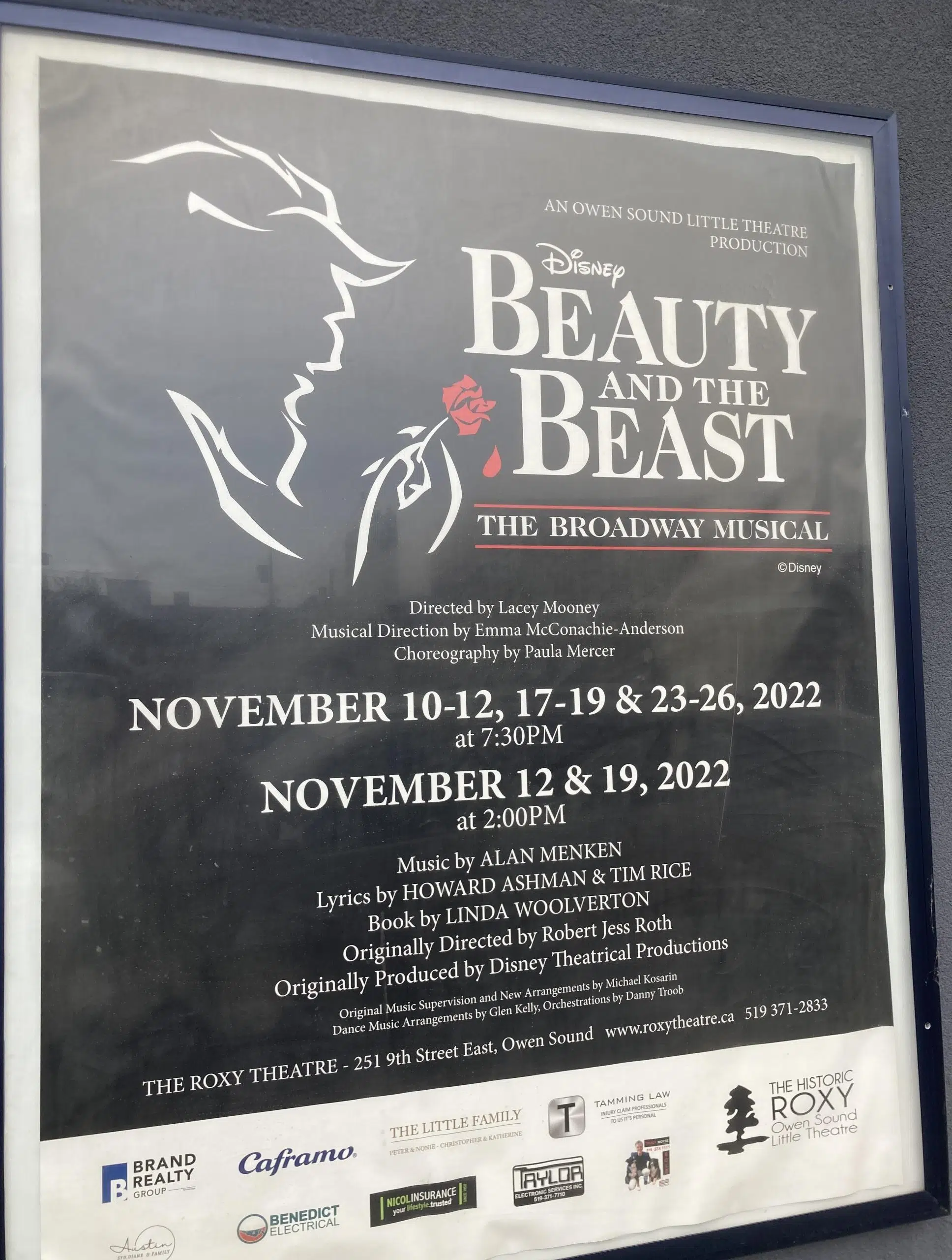 Beauty And The Beast Comes To Roxy Theatre