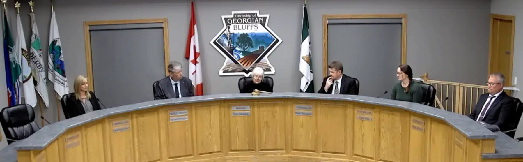 New Georgian Bluffs Mayor Addresses Colleagues At Inaugural Council Meeting