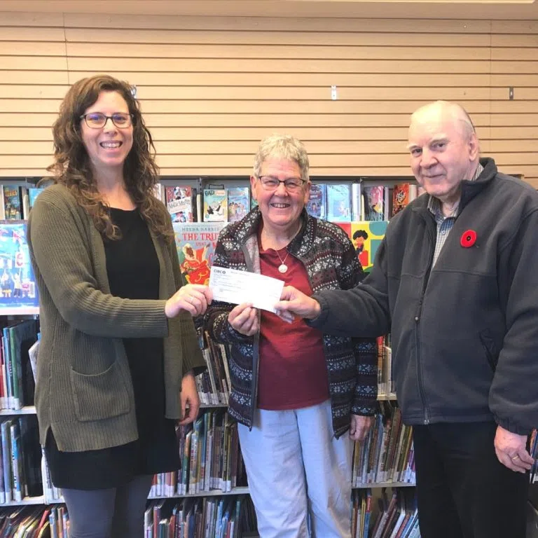 Bruce County Public Library Receives Final Donation From Chesley Area Friends Of The Library