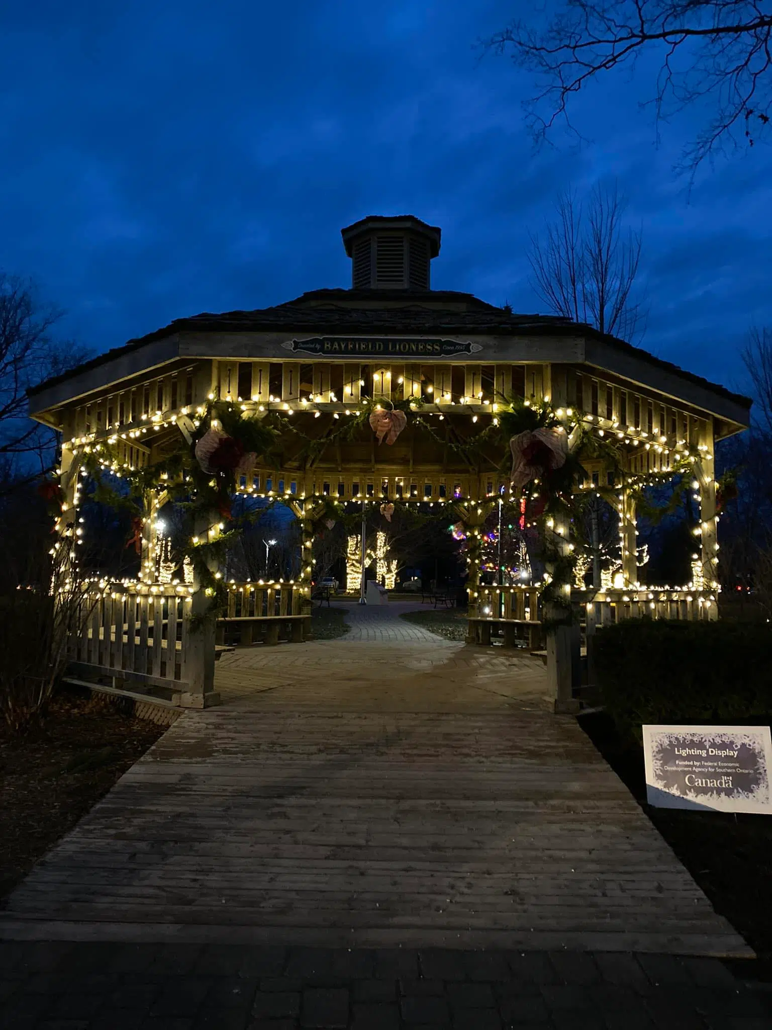 Federal Funding Helps Light Downtown Bayfield