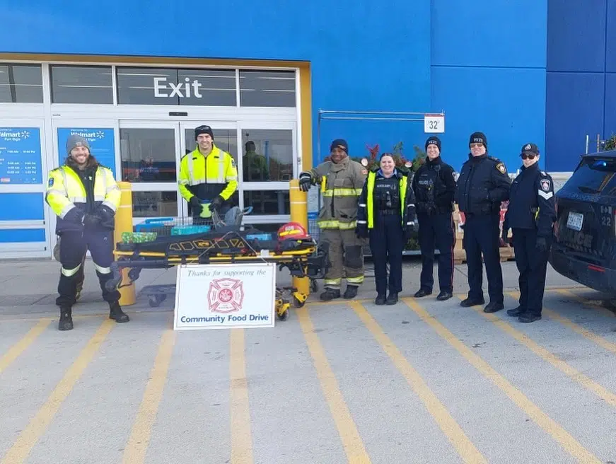 Saugeen Shores First Responder Food & Toy Drive A Success