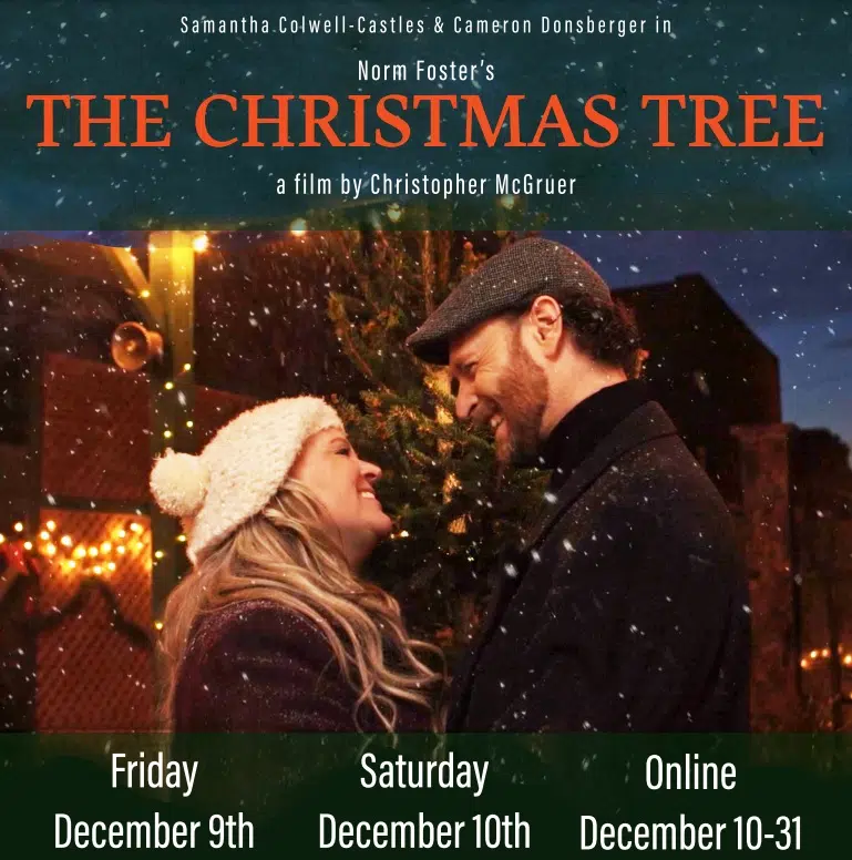 Roxy Theatre To Present Film Adaptation Of Norm Foster's The Christmas Tree