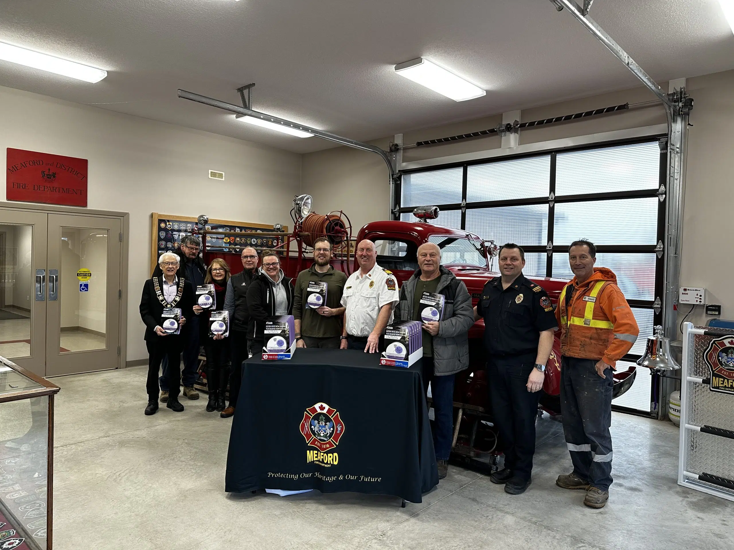 Meaford Fire Receives Smoke And Carbon Monoxide Alarms Through Project Zero