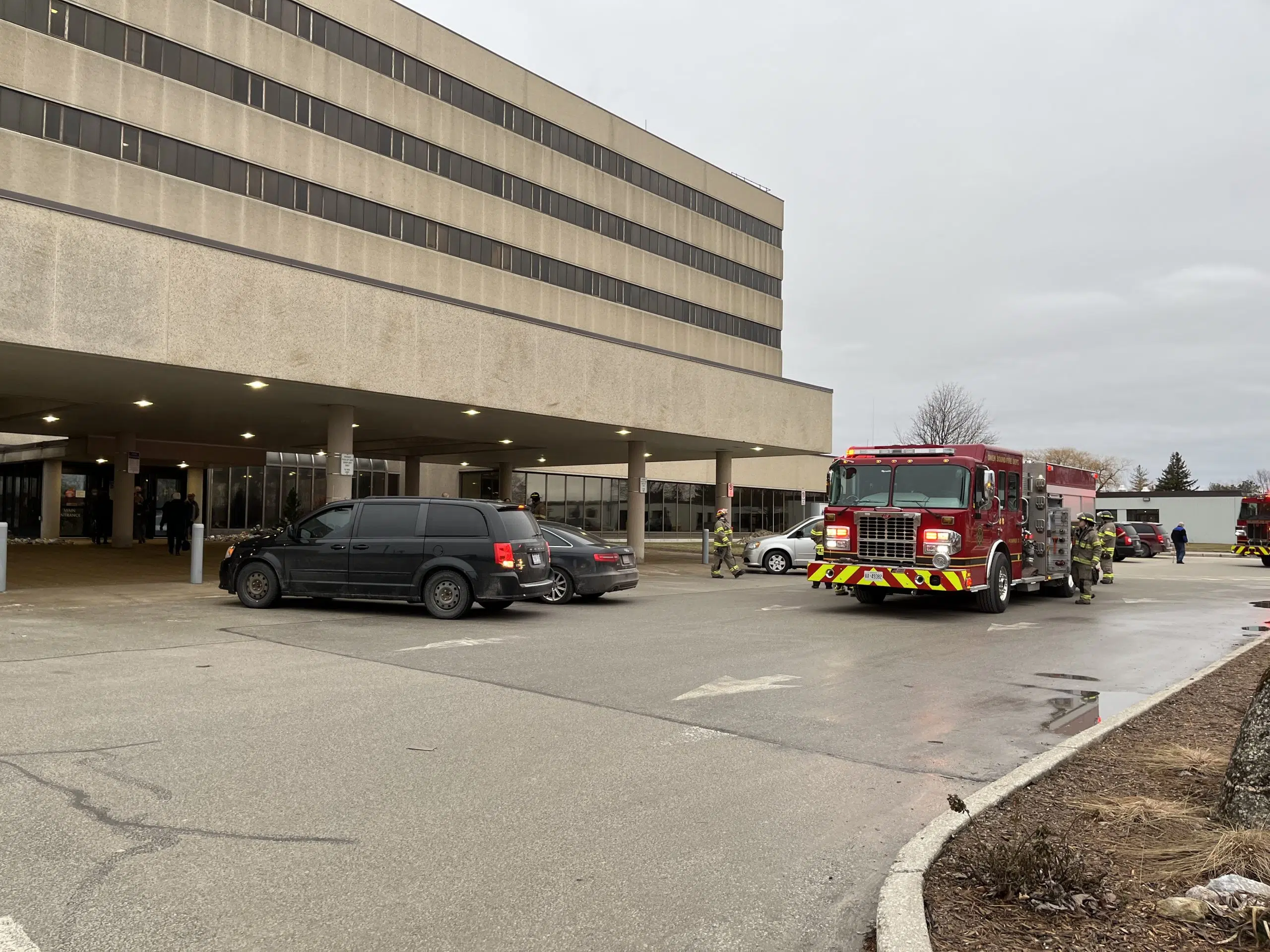 Small Owen Sound Hospital Fire Extinguished