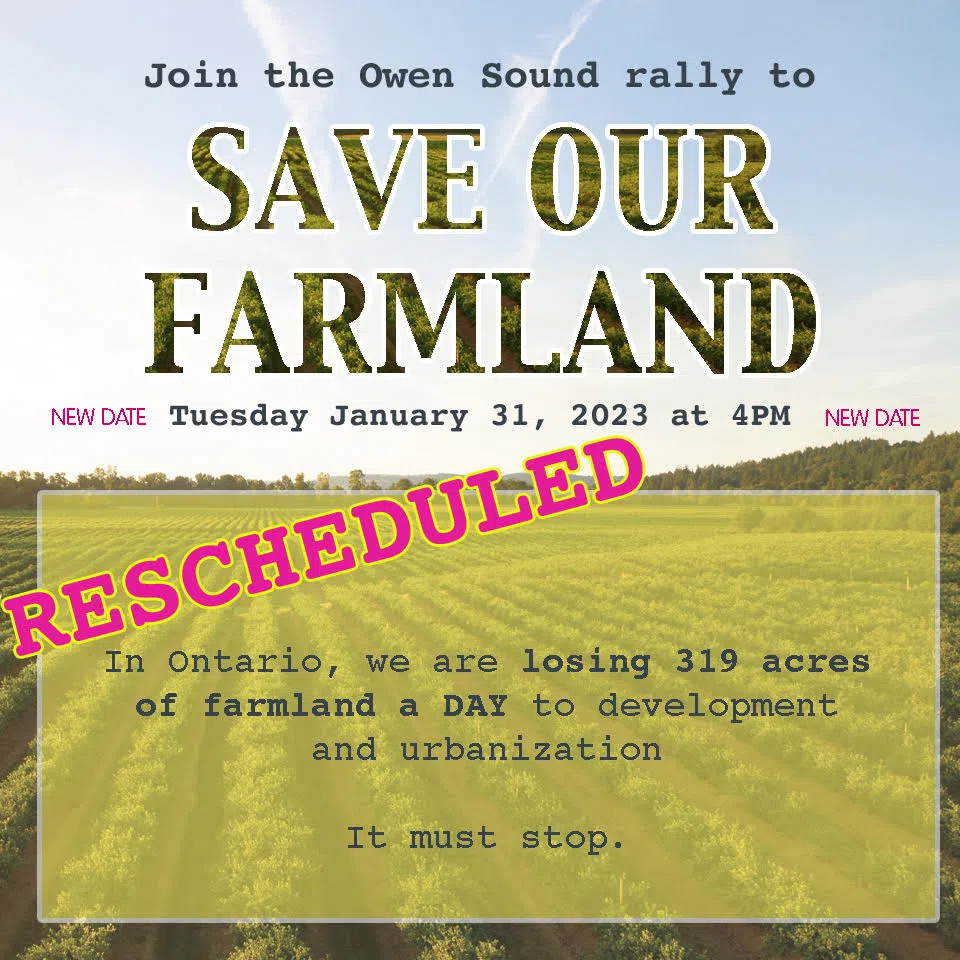 RESCHEDULED: Bill 23 Protest In Owen Sound Thursday