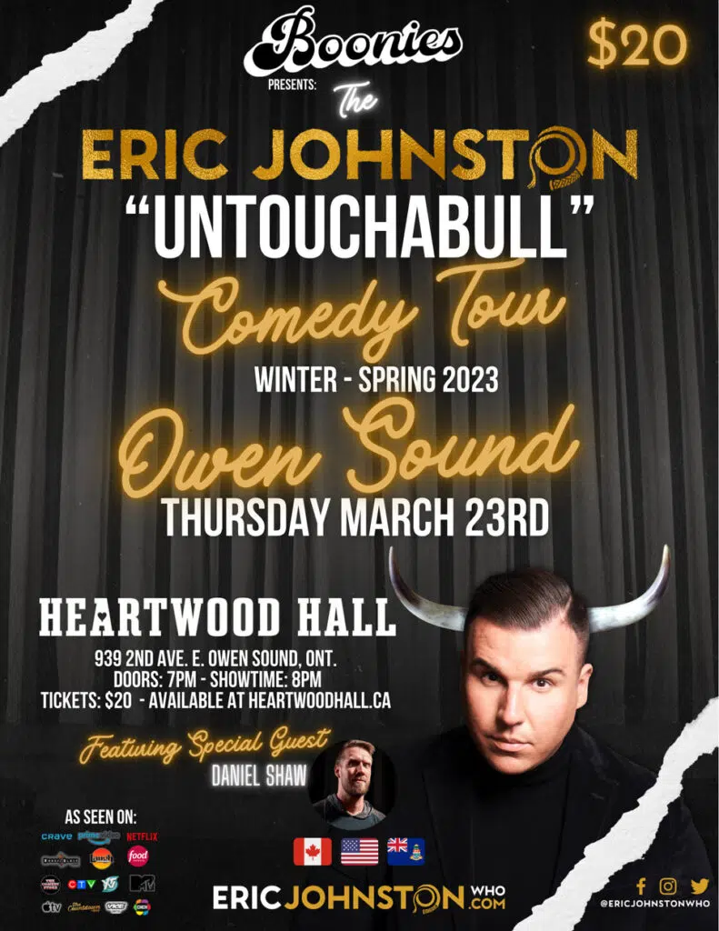 'Untouchabull' Comedy Tour At Heartwood Hall