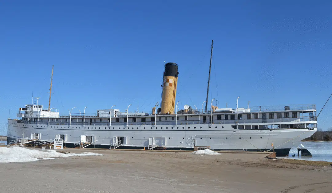 SS Keewatin Heads To Kingston Bayshore Broadcasting News Centre