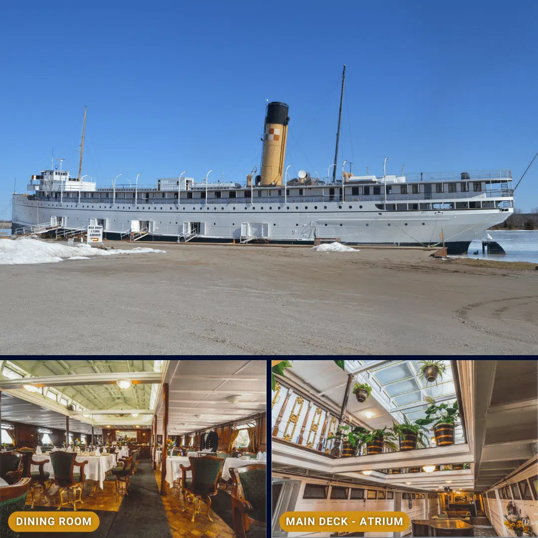 SS Keewatin Heads To Kingston