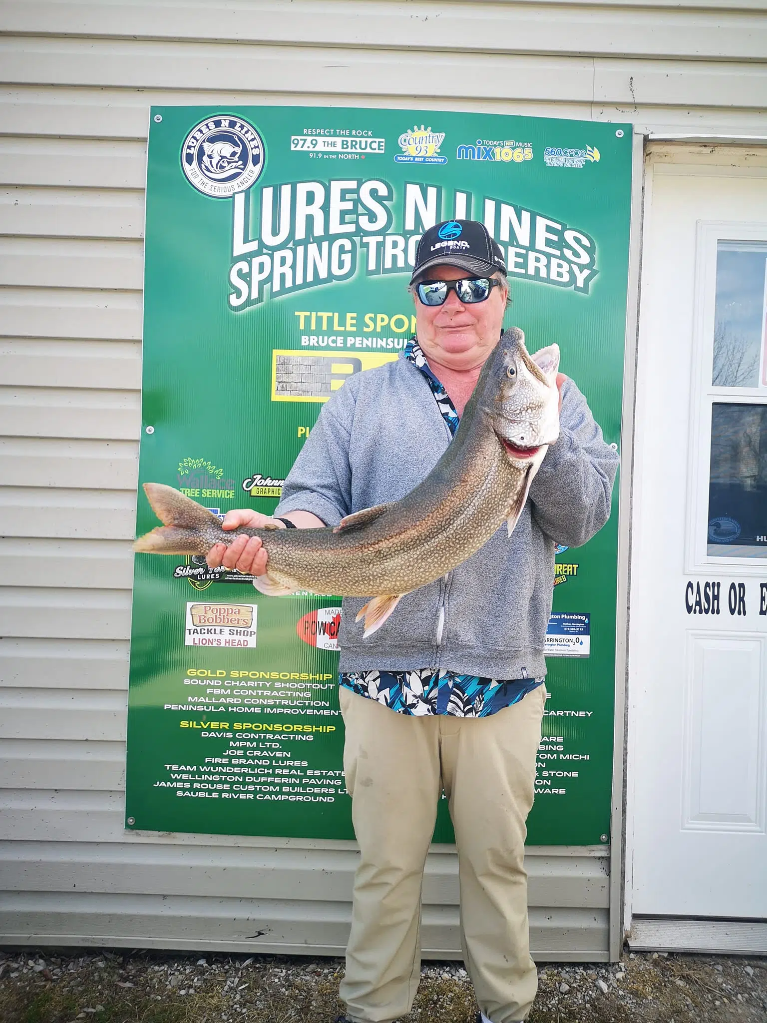 Lures N Lines Spring Trout Derby Final Results