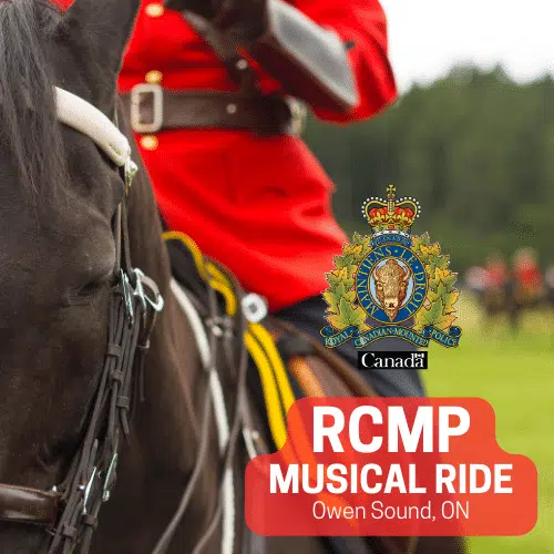 RCMP Musical Ride Coming
