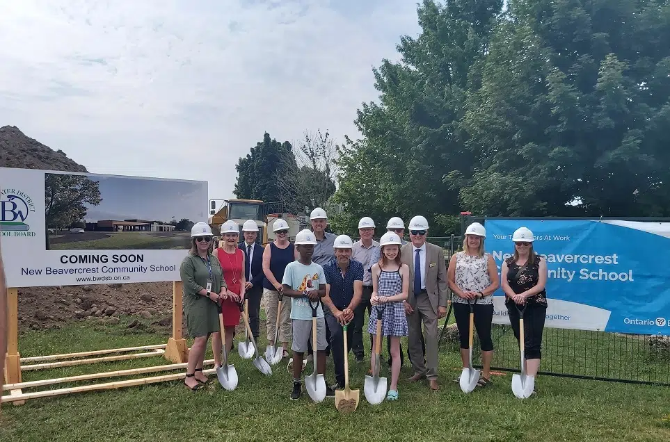 Bluewater District School Board Holds Ground Breaking Ceremony For New Beavercrest Community School