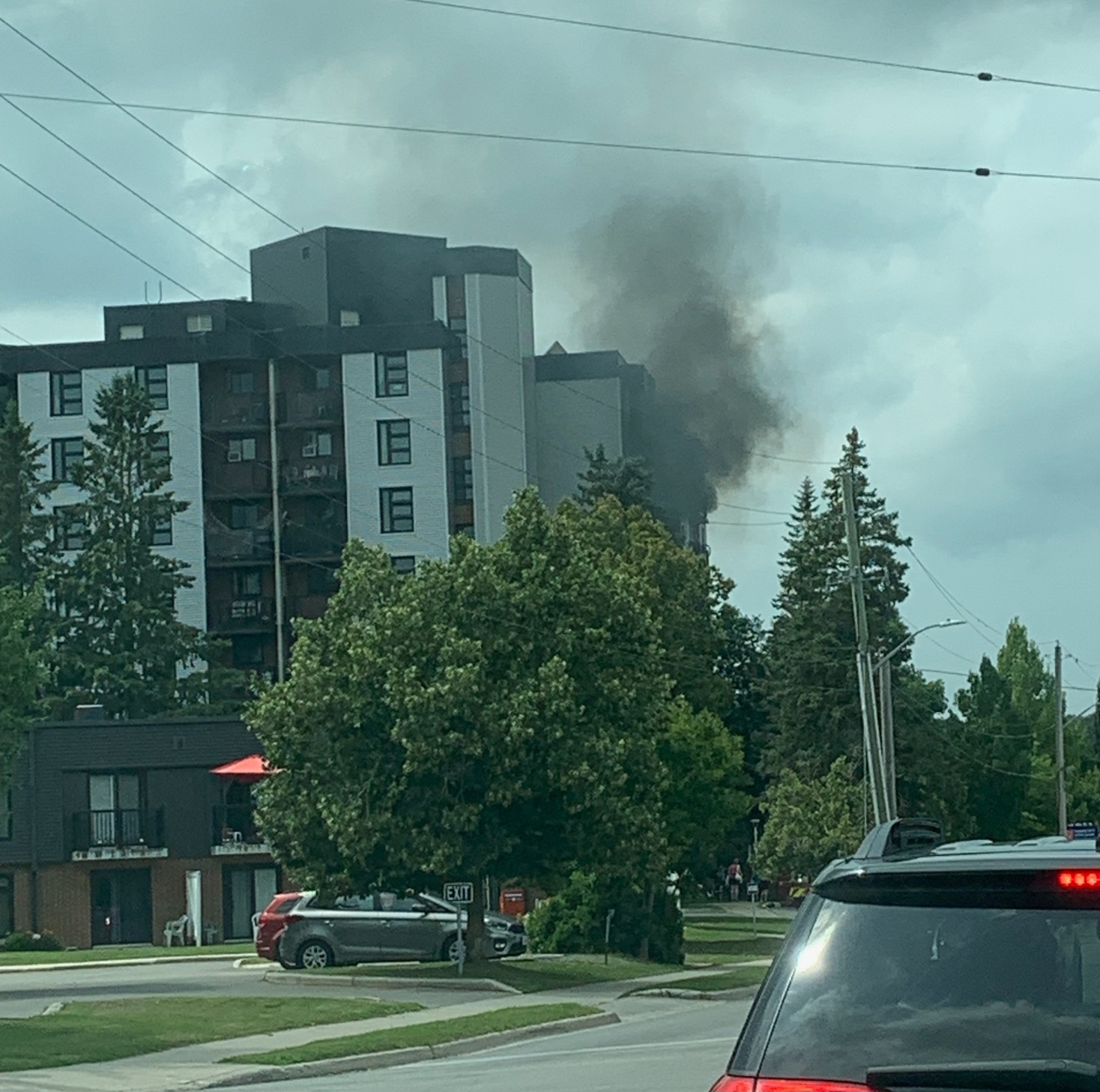 Fire In Owen Sound High Rise