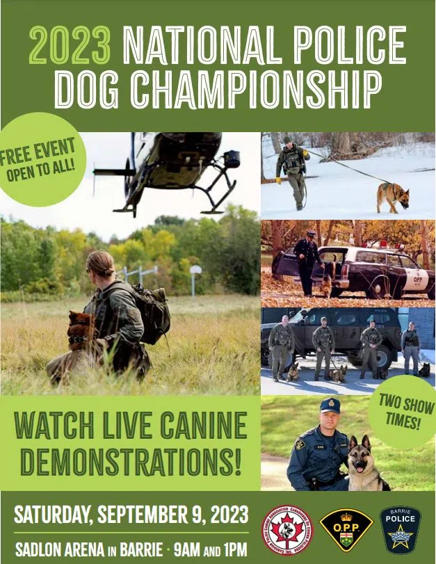 Police Canine Teams Converge on Barrie