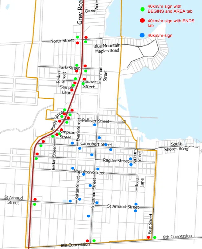 Grey Highlands To Install New Eugenia Speed Limit Signs 560 CFOS