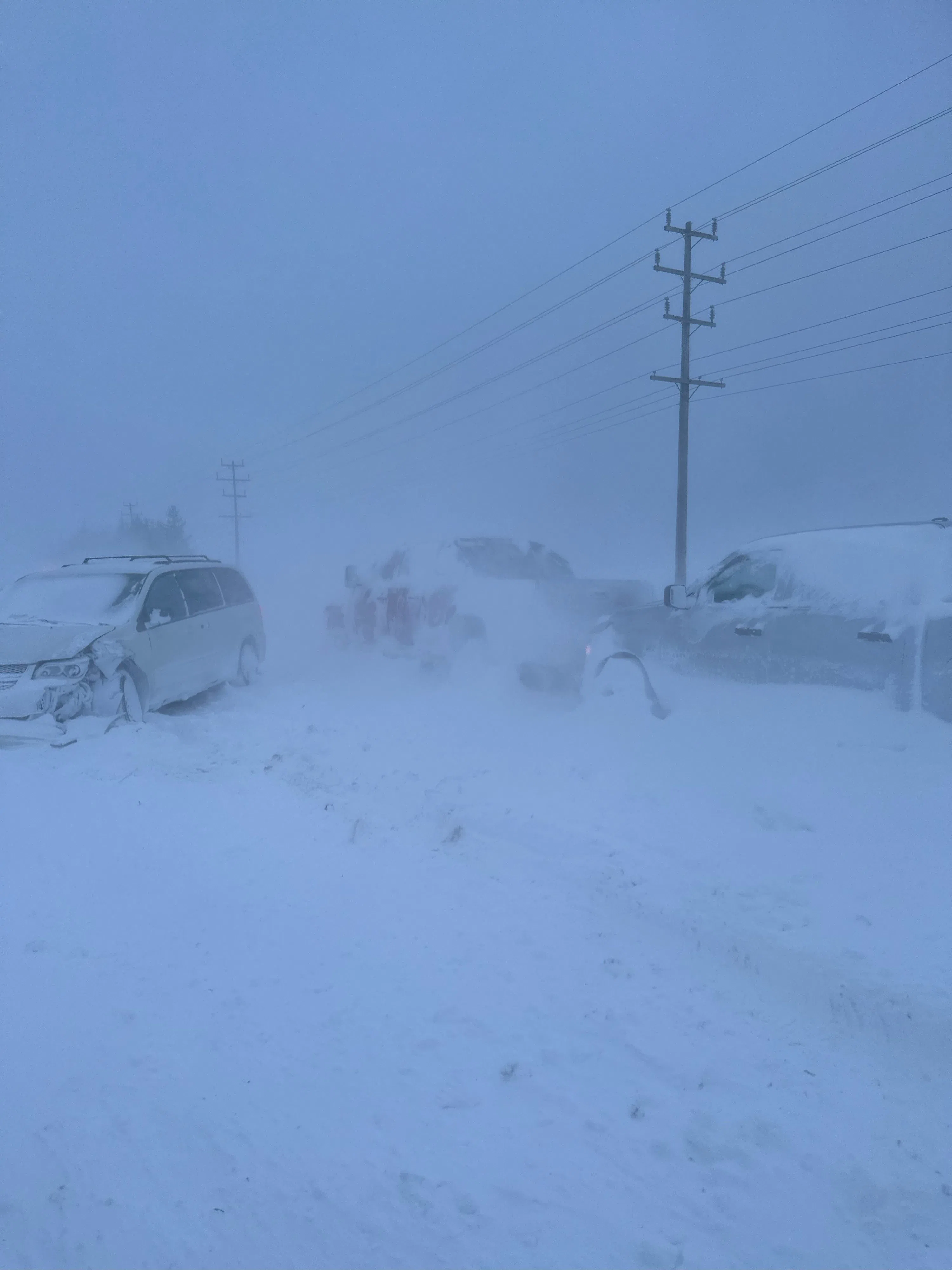OPP Say Stranded Vehicles Need Removing Before Section Of Highway 21 Opens