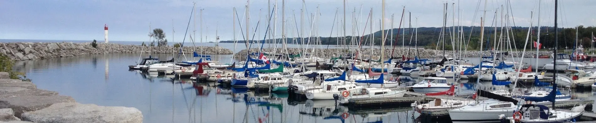 Meaford's 'D' Dock Replacement Underway In Harbour