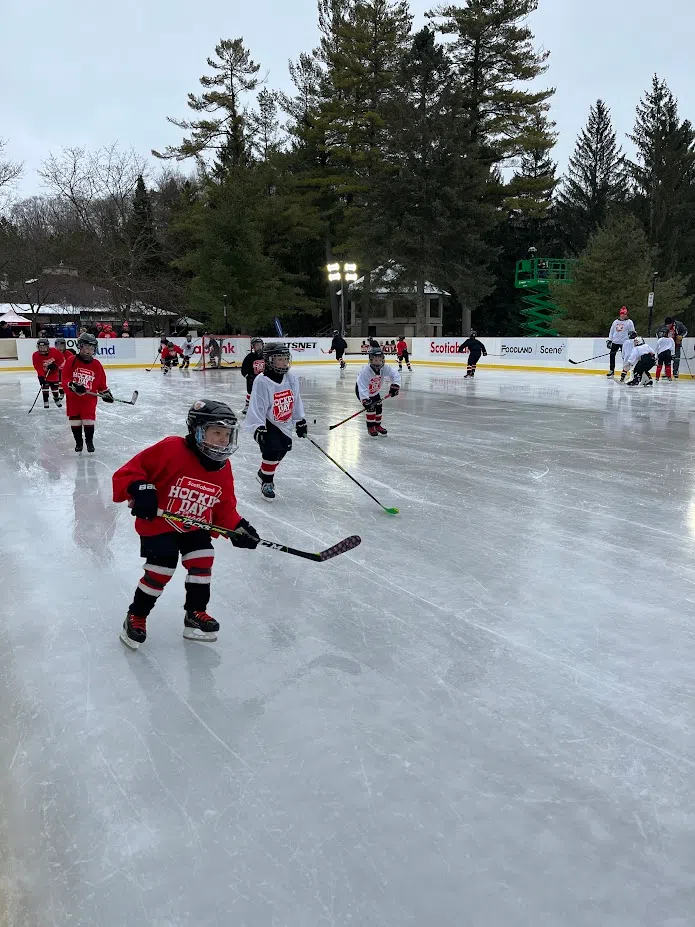 Harrison Park Good Cheer Rink Opens Today