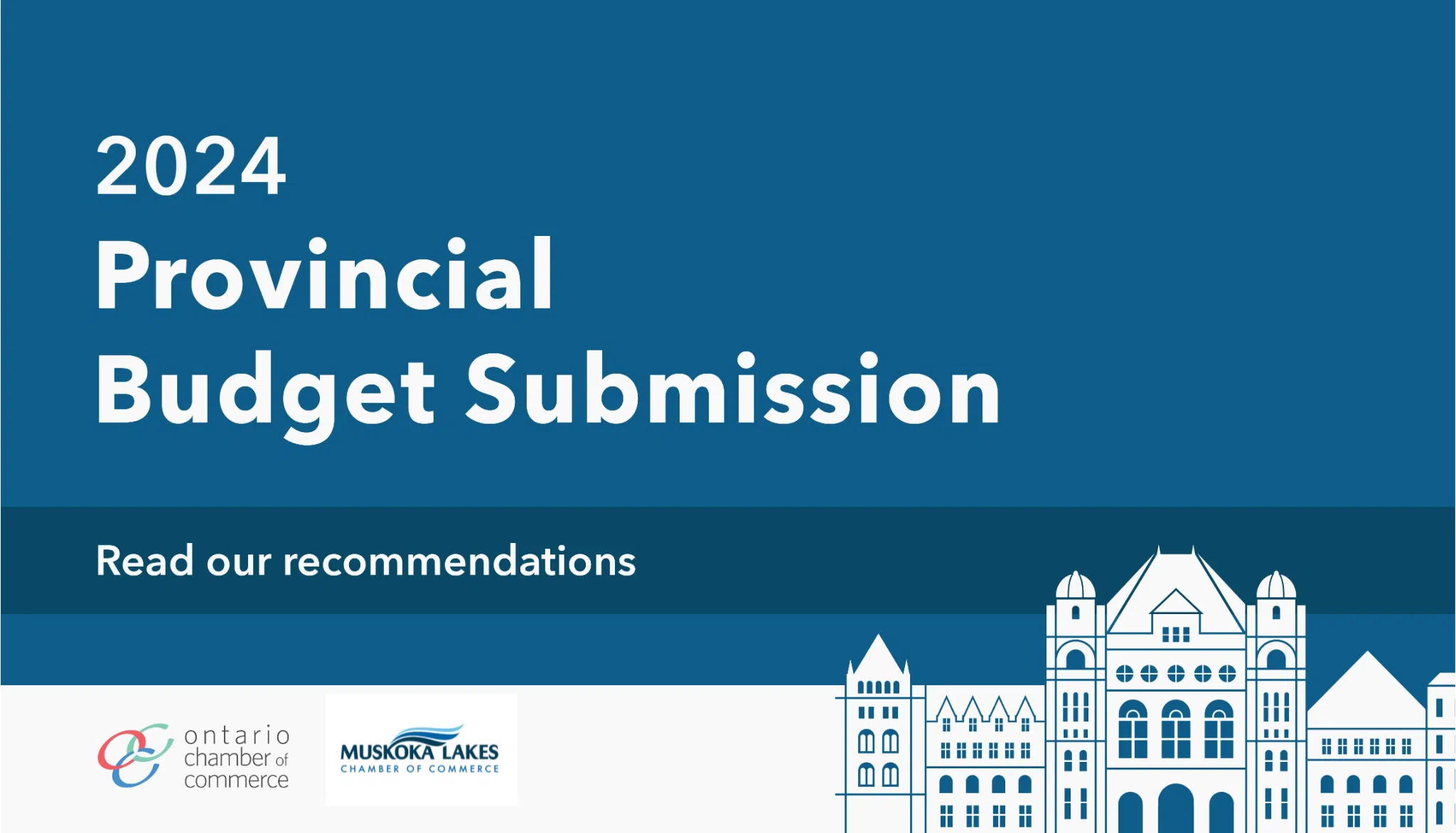 Muskoka Lakes Chamber to Queen's Park: Use the Budget to Close Ontario's Productivity Gap