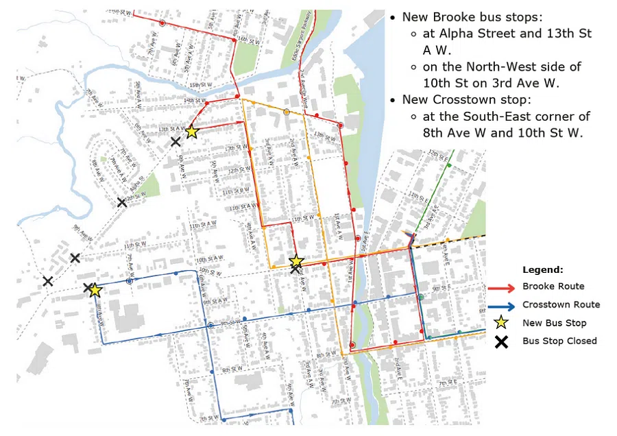 Temporary Bus Stop Closures, Route Changes Due To Alpha Street Construction