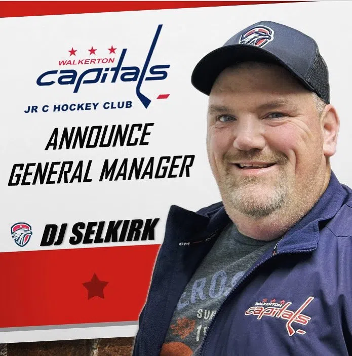 DJ Selkirk Named New Walkerton Capitals GM