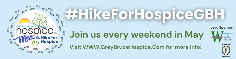Feature: https://www.greybrucehospice.com/hike-for-hospice/