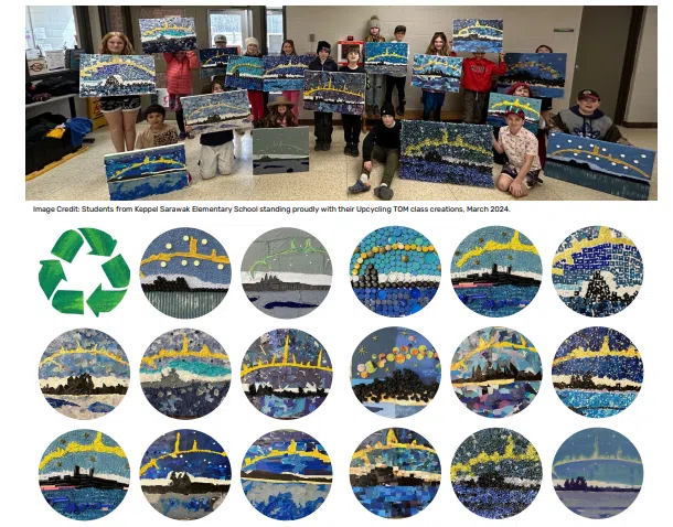 TOM Initiative Shows Off Student Artwork