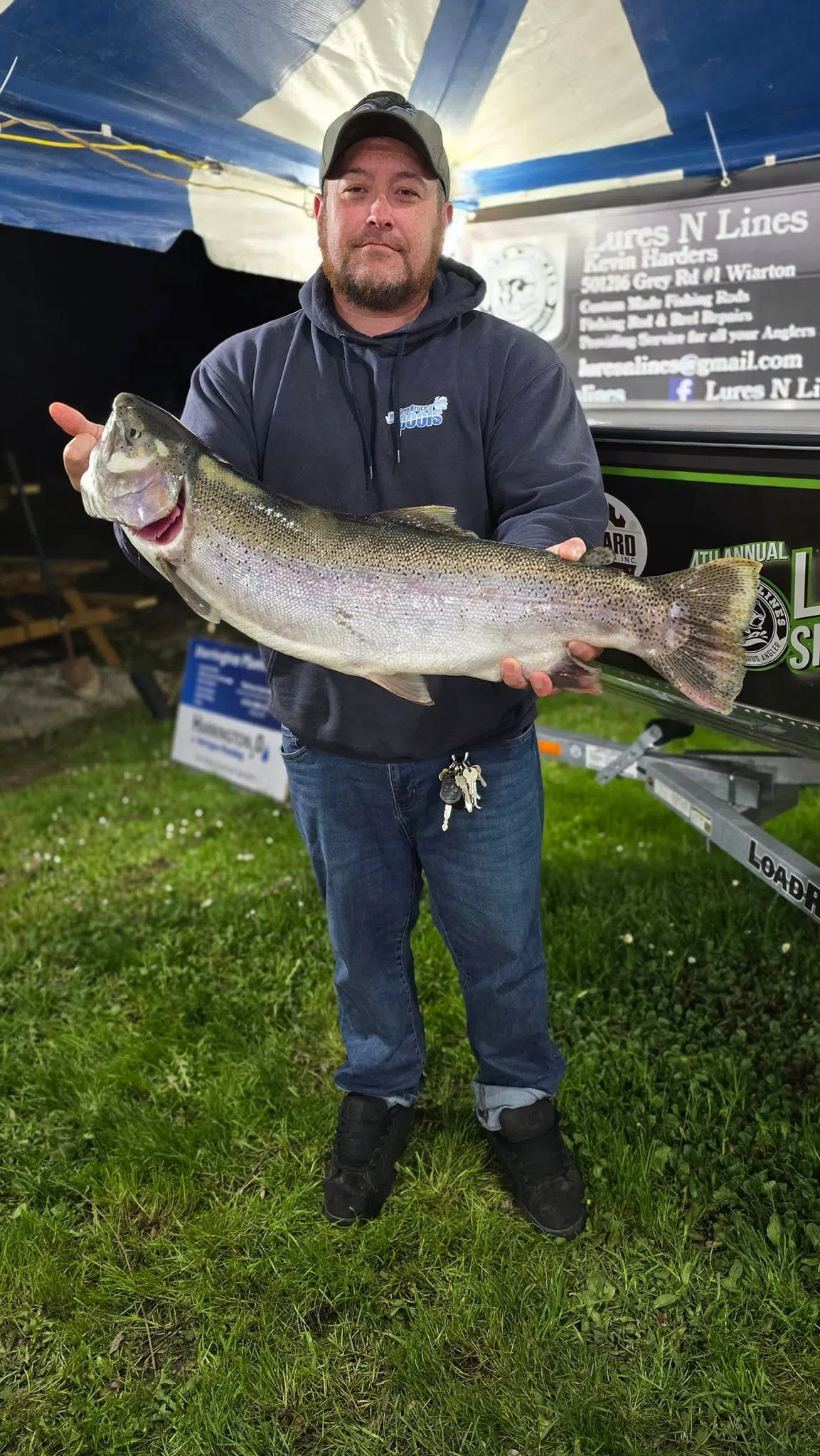 New Rainbow Trout Leader At Lures N Lines Spring Fishing Derby
