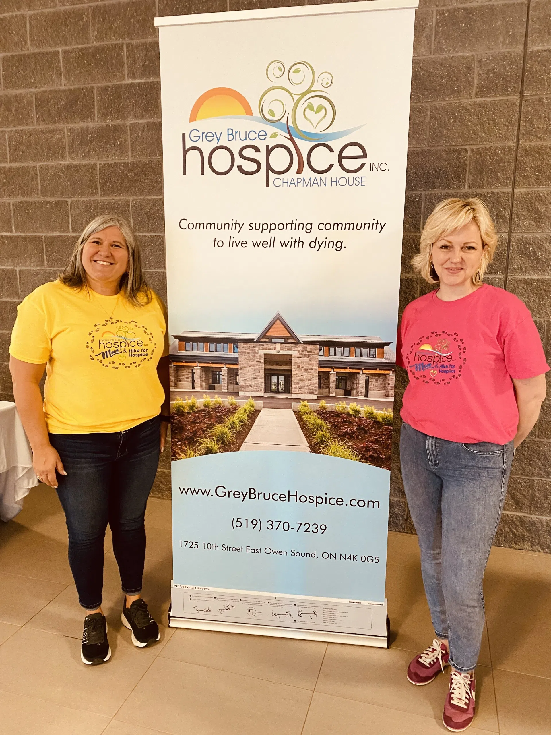 Hike for Hospice-Hanover. Interview with Amy McConachie