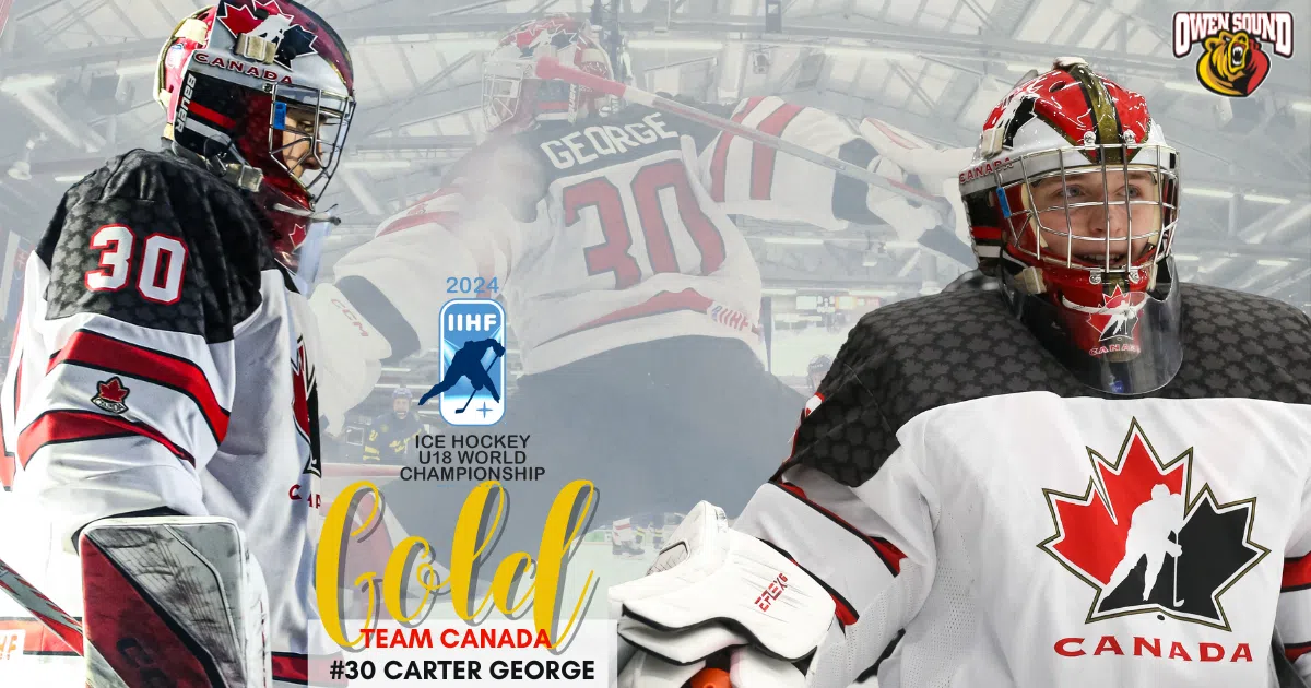 George Earns Nod As Top Goalie, Backstops Canada To Gold At U18 Worlds