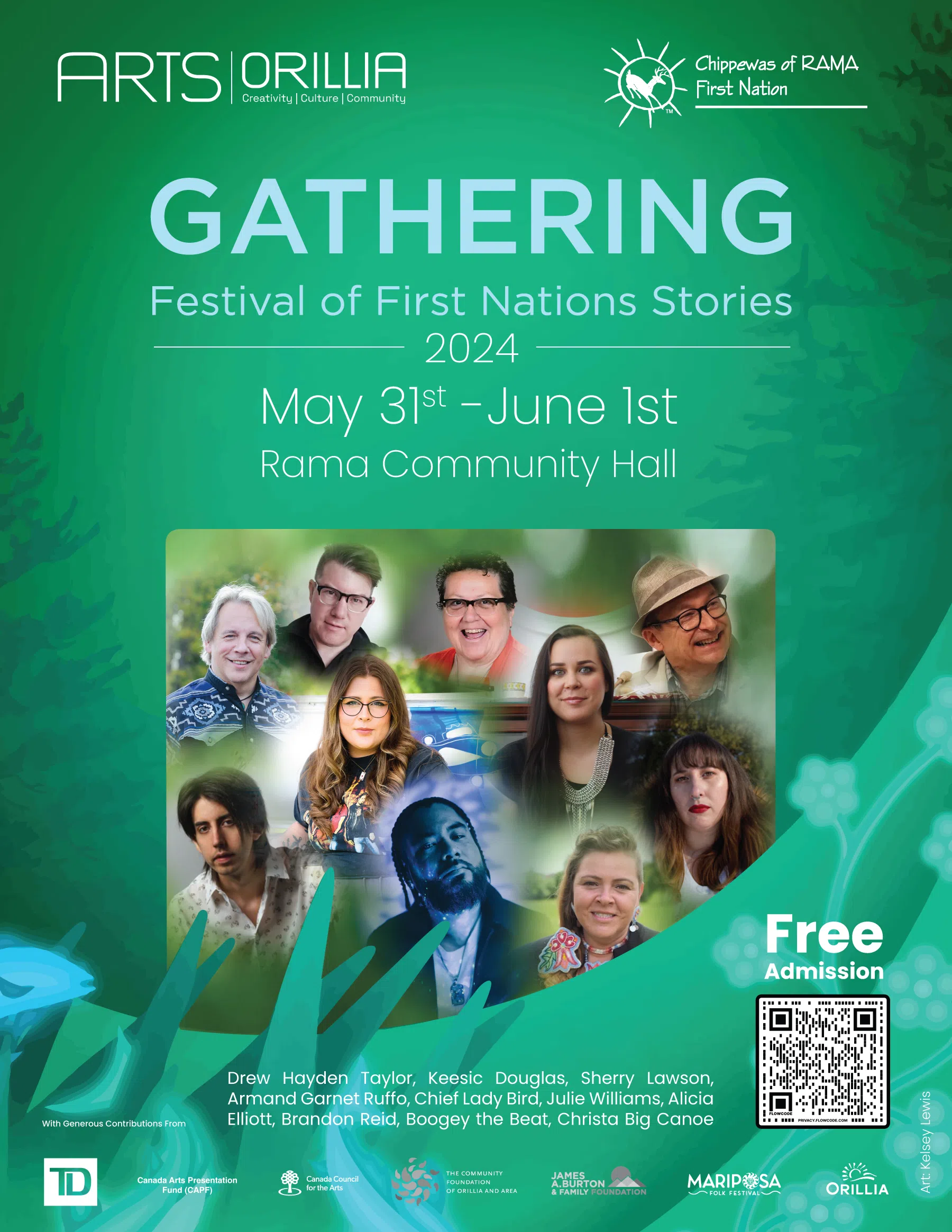 GATHERING: Festival of First Nations Stories Happens May 31st and June 1st