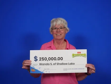 Shallow Lake Woman Wins $250,000 Lottery Prize