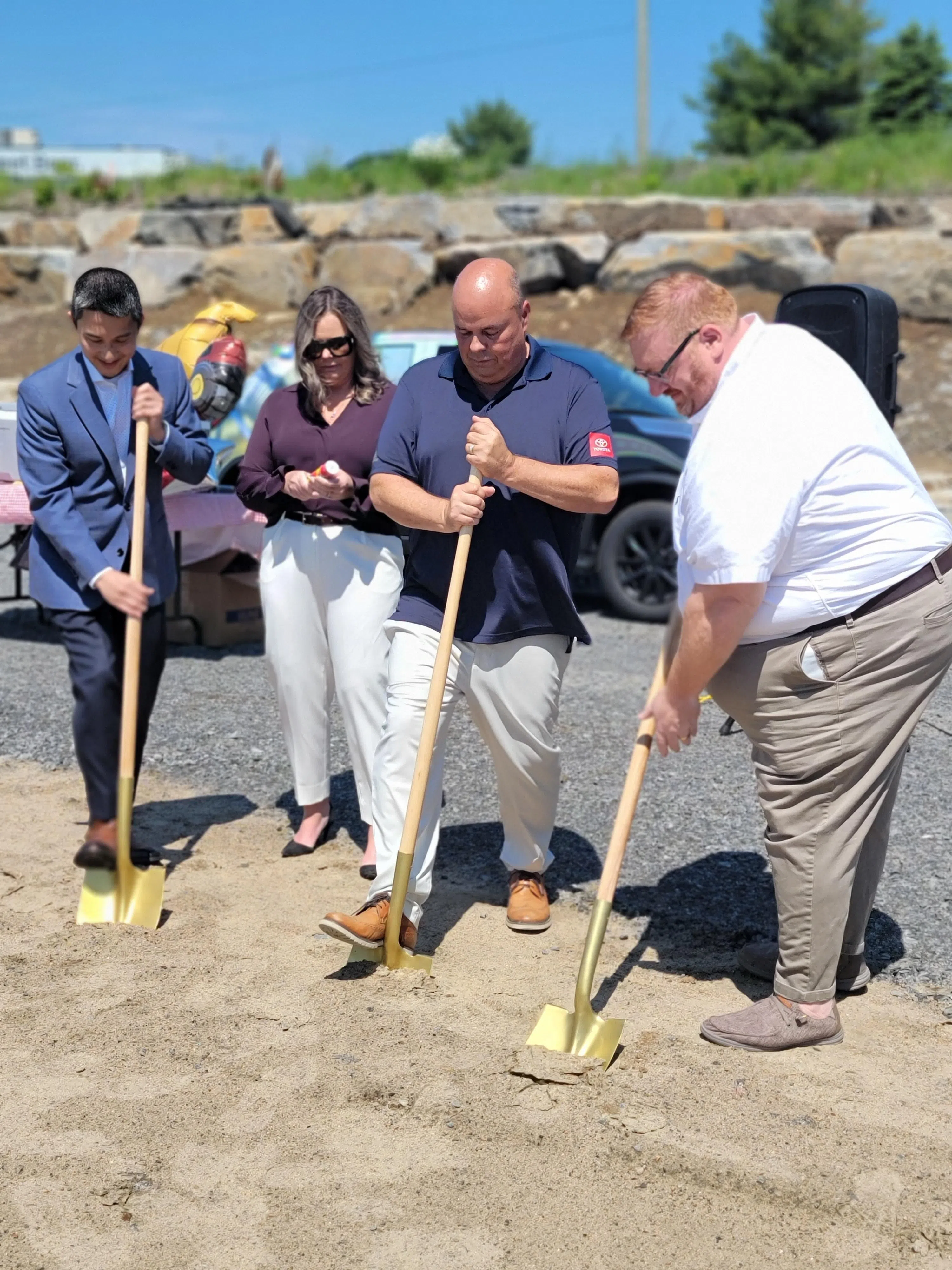 Festing Toyota Holds Groundbreaking Ceremony at Future Location