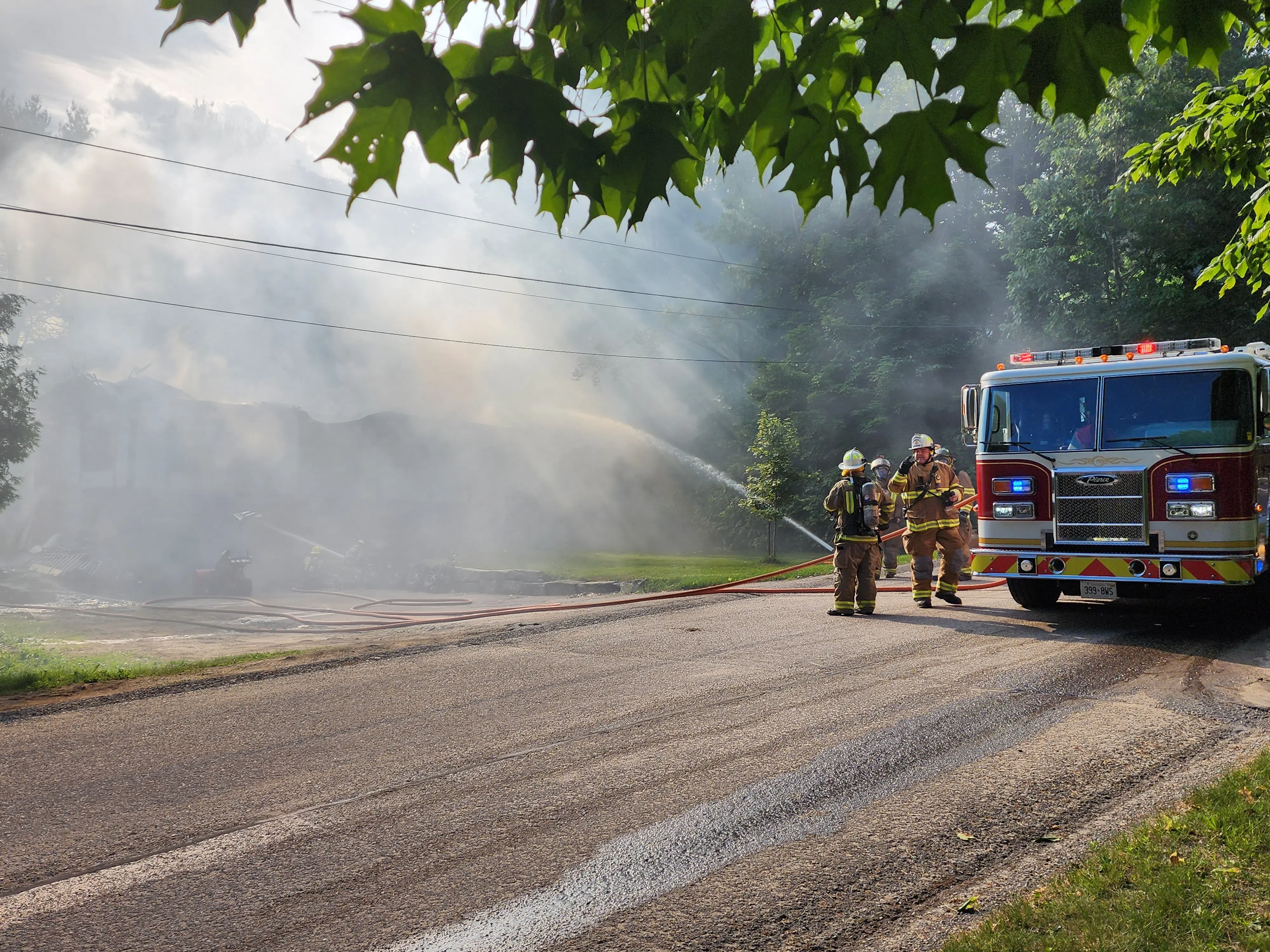 House Fire In Gravenhurst