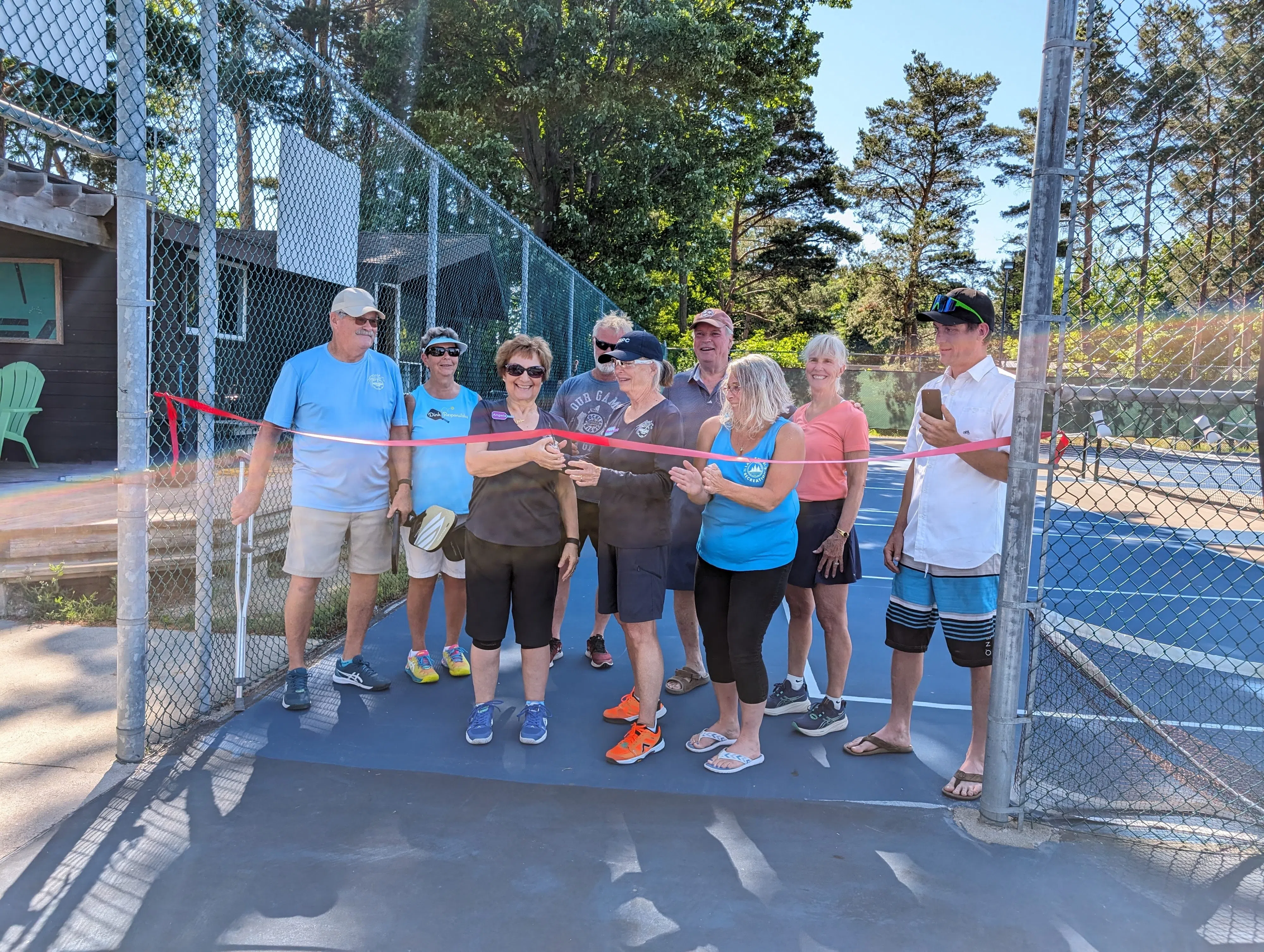 Eight New Pickleball Courts Open In Port Elgin