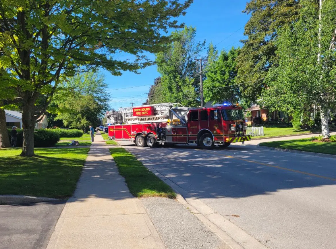 Owen Sound Fire Department Puts Out Blaze At Apartment Building