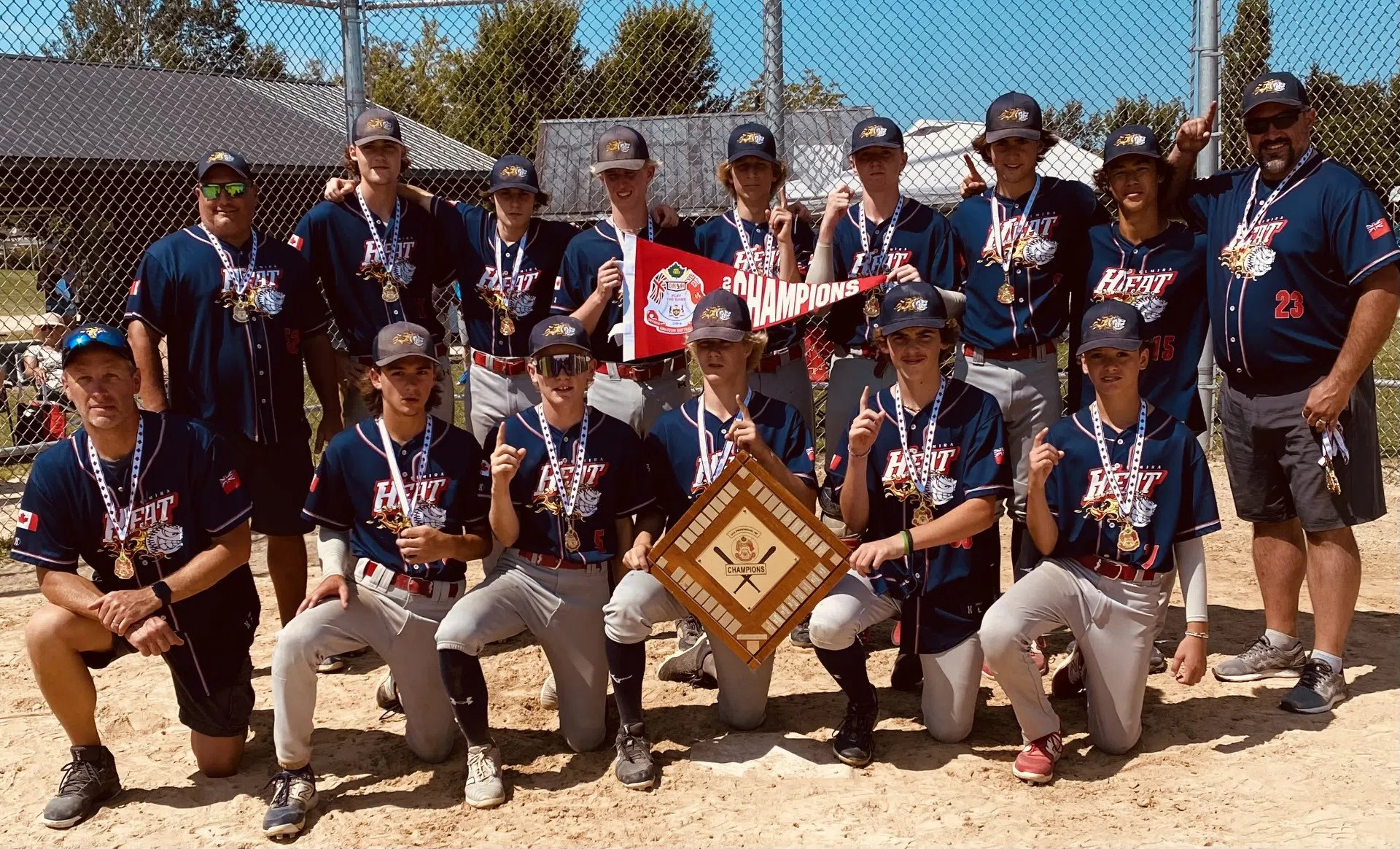 Elmira Heat Win OASA U15 Championship