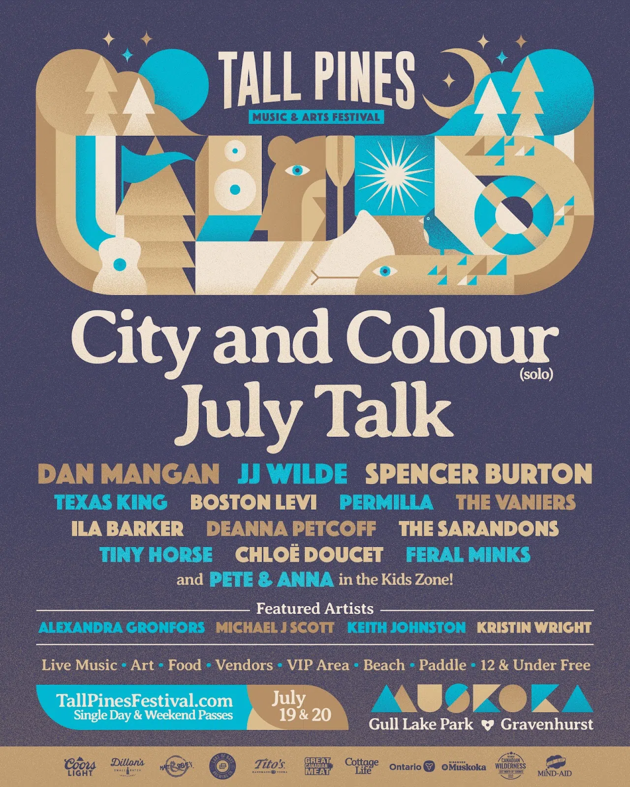 Tall Pines Music & Arts Festival Kicks Off Friday July 19th