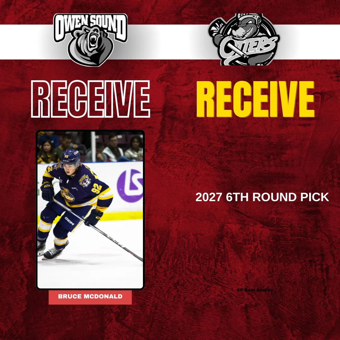 Attack Acquire Bruce McDonald From Erie Otters