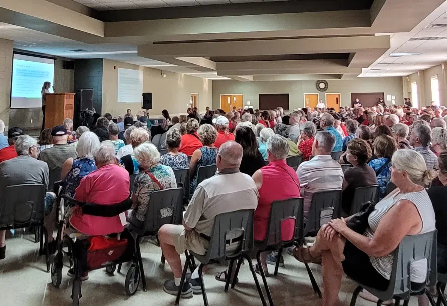 Chesley & Durham Residents Send Clear Message About Services At Hospital Meetings