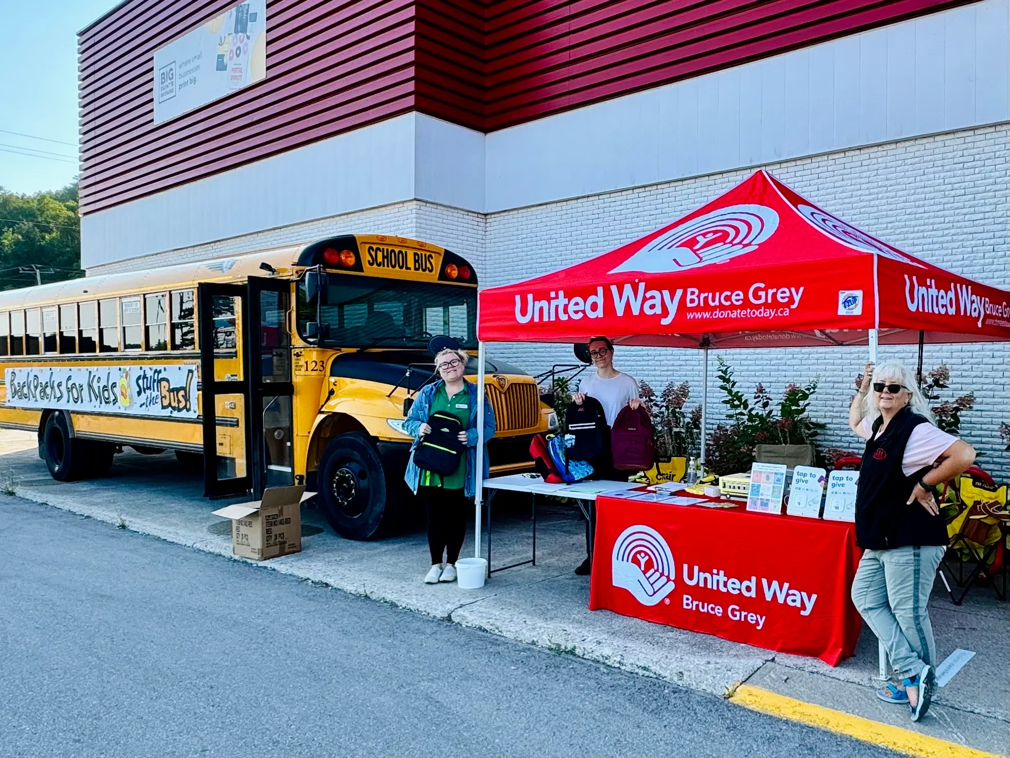 United Way Bruce Grey Providing Backpacks To Students In Need