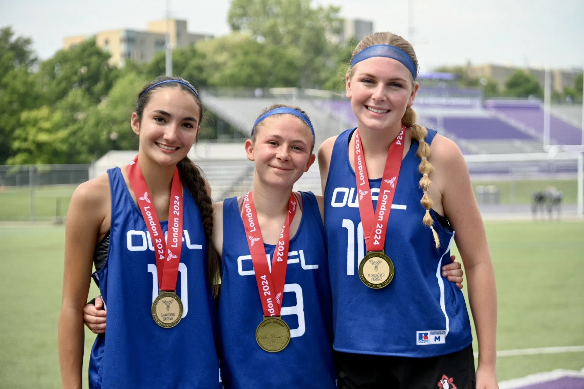 North Stars Girls Field Lacrosse Players Bring Home Gold from Ontario Summer Games