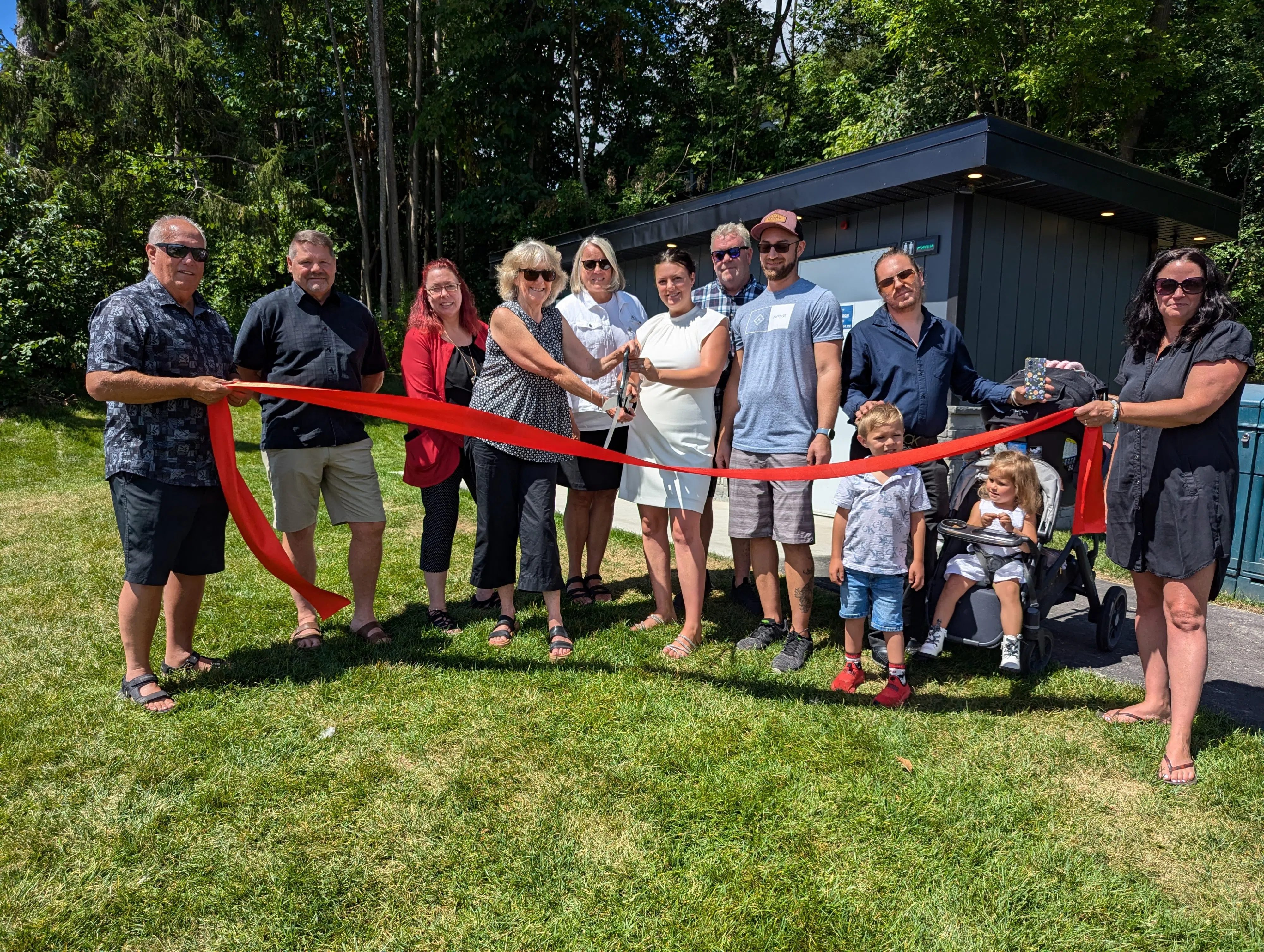 River Mill Park Washroom Officially Commissioned at Grand Opening Ceremony