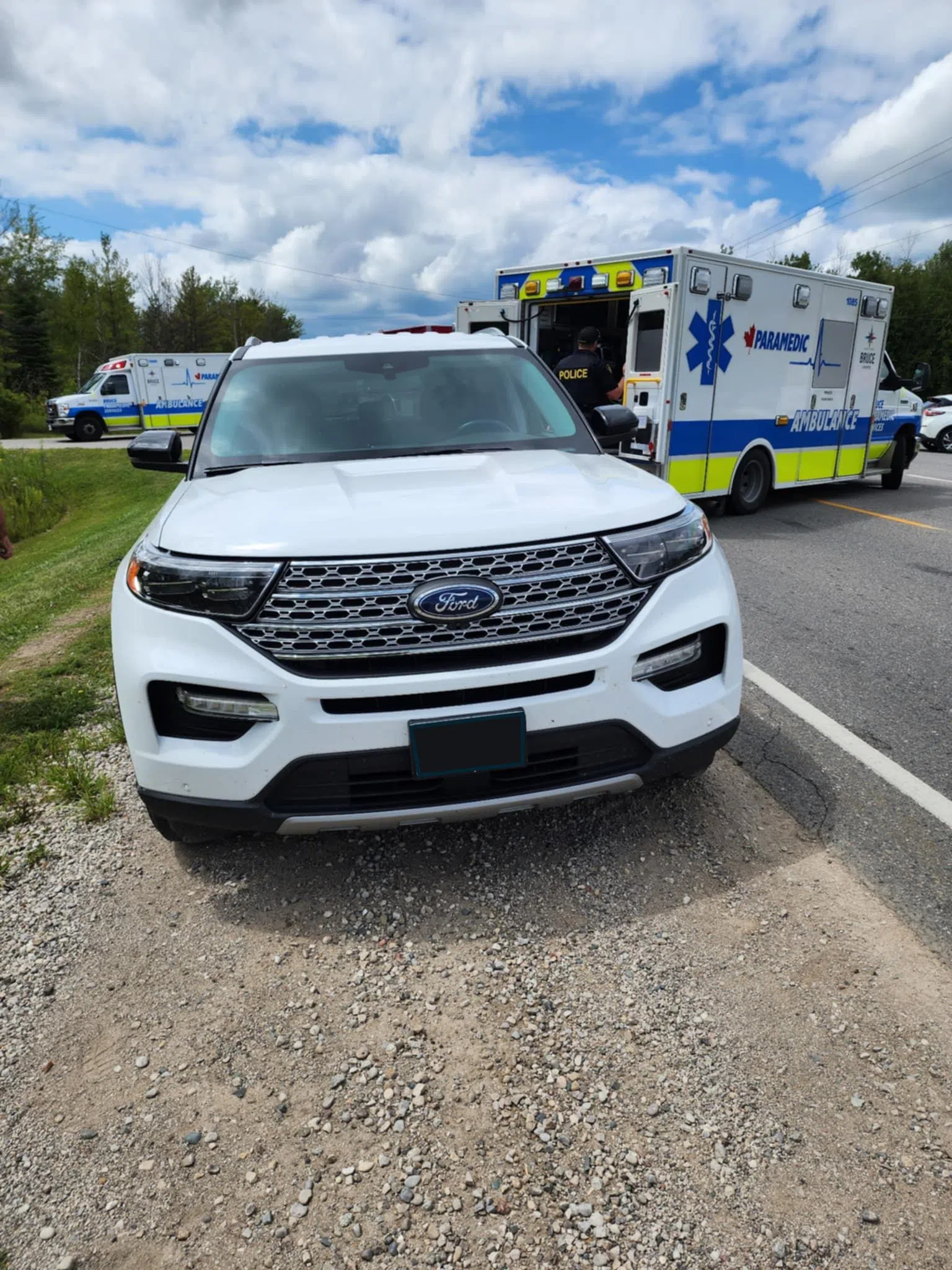 Saugeen Firefighters Urge Drivers To Slow Down After Crash