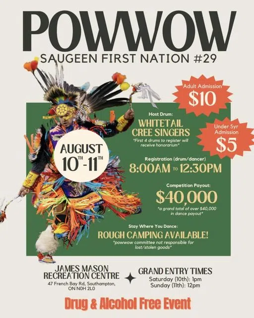 Saugeen First Nation Powwow This Weekend