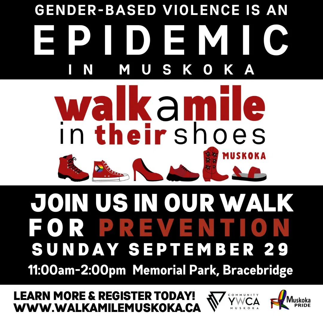 Pull up your socks and walk for violence prevention: YWCA's Eighth annual Walk a Mile Muskoka is back this September